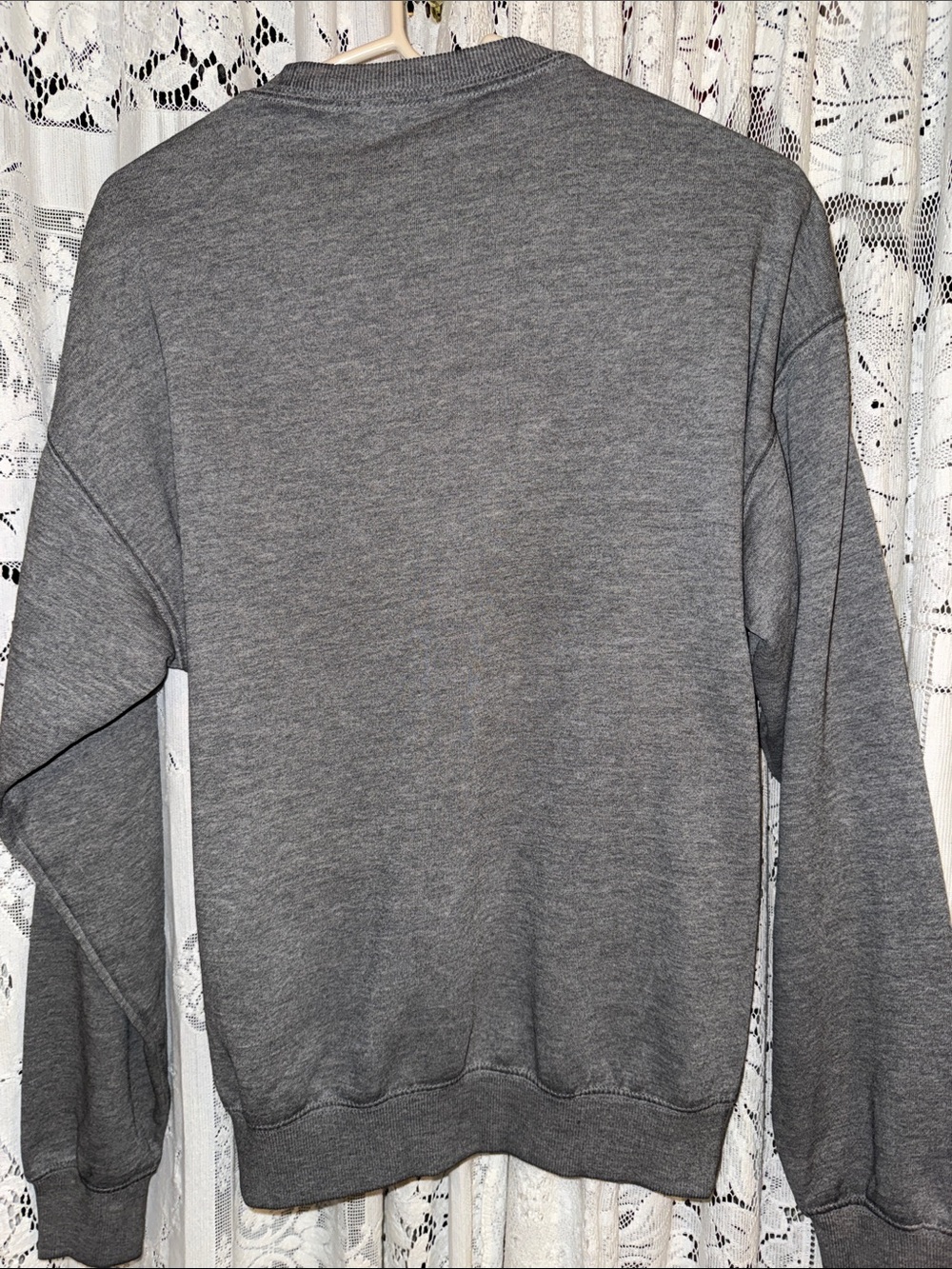 The Rolling Stones Gray Crewneck Sweatshirt with Red Tongue Logo - Picture 5 of 5